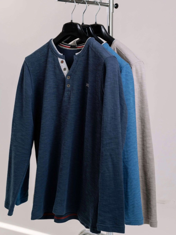 Лонгслив-хенли мужской HYMY фото 6